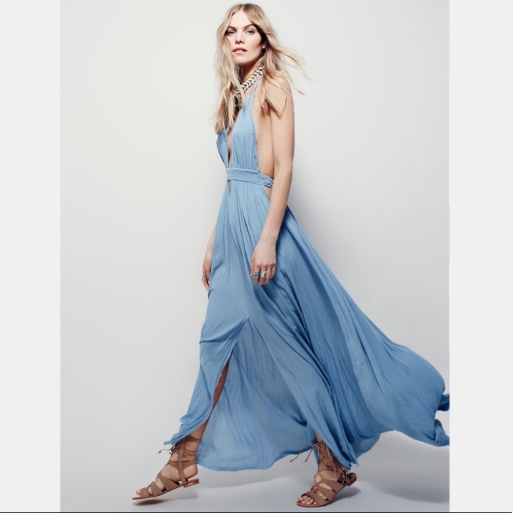 Rare NWTs Free People Look Into the Sun Maxi Dress